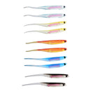 10Pcs Soft Plastic Lure Bionic Bait Minnow Artificial Bait Crankbait 10cm