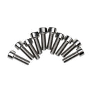 10Pcs Road Bike Cycling Water Bottle Holder Cage Bolts Screws M5*15 Stainless Steel