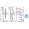 1/144 Scale US P-38J FIGHTER Airplane Aircraft Plastic Model Kit with Decals