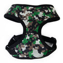 Soft Adjustable High Strength D-Ring Dog Harness Pet Supplies M Camo Green