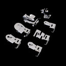 7 Pieces/Set Domestic Sewing Machine Presser Feet Set Bias Binder Presser Foot & Rolled Hem Foot & Elastic Fabric Presser Foot Handle