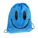 Smile Face Drawstring Swimming Bag Beach Bag Sports Gym Backpack
