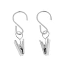 50 Piece S Shape Hook Iron Kitchen Bathroom Clothes Hanging S-Hook Hangers Clip