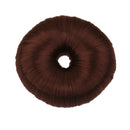 Women Girls Fashionable DIY Hair Styling Fashion Hair Doughnut Bun Ring Shaper Hair Donut Style Updo Red Brown