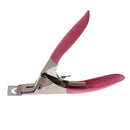 Stainless Steel Nail Art Edge Manicure Acrylic Gel False Tips Clipper Cutter Nails Scissors Professional Salon Home Use Random Color