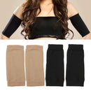 Arms Compression Improve Toning Circulation Shaper Sleeves - Black
