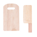 Kids/Baby Pretend Play Wooden Chopping Board + Cutter Kitchen Kitchenware Role Play Game Toys