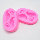 3D Flamingo White Fondant Mould Cake Chocolate Sugarcraft Baking Mold DIY