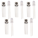 5 Pairs Universal Remote Control Module Infrared Receiver Transmitting Tubes