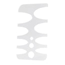 Acrylic Belt Tail/Hole Template Board DIY Belt Making Tool Leather Craft
