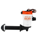 Seaflo 12V 600GPH Livewell Live Bait Boat Tank Aerator Bilge Pump SFBP1-G600-05