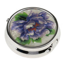 Portable Mini Travel Metal Pill Box Medicine Organizer Container Case Storage Random