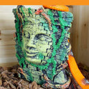 Reptile Vivarium Decoration Aquarium Fish Tank Underwater Ornament Mayan Mask