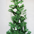 24 x Christmas Party Ornaments Xmas Tree Hanging Decor Silver