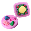 2 Pieces Silicone Mold for Jewelry Diamond Making DIY Fondant Chocolate Cup Cake