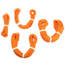 Professional Mildew Prevent Rock Climbing Caving Aerial Work Crayoning Rescue Engineering Work Outdoor Survival Rope Sports Equipment 30M Orange 6.5KN