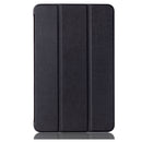 Smart Wake/Sleep Flip Protective PU Case Cover For Samsung T580/T585 Tablet Black