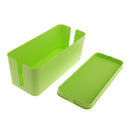 Cable Management Box Cord Organize 13''Cover Conceal Hide Wire Plug Green