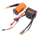 Waterproof 3660 3300KV Brushless Motor+60A ESC Combo Set for 1/10 RC Car Truck Crawler