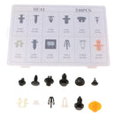 240 Pieces Car Push Pin Rivet Clips with Storage Case for Toyota Honda