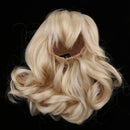 1/3 Ball Joint Doll BJD Full Wig Pear Flower Curly Hair 9-10inch for DOD LUTS DZ Volks Doll Hairpiece Supplies Accessory