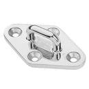Pad Eyes - Marine Rigging 316 Stainless Steel Diamond Plate 90mm