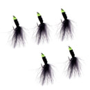 5pcs Fly Fishing Flies Egg-Sucking Leach Fishing Woolly Buggers Trout Flies Streamer