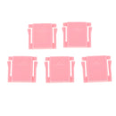 5 Pieces Hot Shoe Cover Protector Cap for Canon Nikon Olympus Pentax DSLR SLR ( Pink )