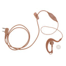 Two Way Radio Earpiece, 2Pin G Shape PTT Security Headset Earphone for Baofeng Kenwood WEIERWEI Walkie Talkie