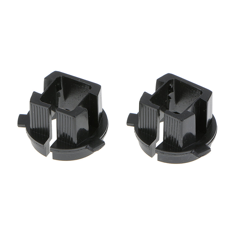 2Pcs Car H7 Xenon Lamp Bulb Base Adapter Holder Conversion Kit For Kia Black