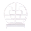 1/20 Scale DIY Chine Style Furniture Shelf Model for Home Table Decoration
