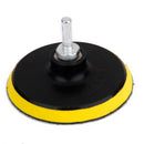 Set Of Backing Polishing Buffing Plate With Drill Adapter For Stone Furniture Wood Products Metal Automobile