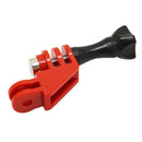 90 Degree Direction Adapter Elbow Mount With Screw For Gopro Hero 4 5 Red