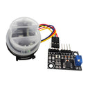 Liquid Suspended Particles Turbidity Detection Sensor Module with Probe Kit DC 5V 30mA Black