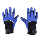 Outdoor Sports 3 Cut Fingers Gloves Anti-slip Skidproof for Fishing Hunting Riding Cycling