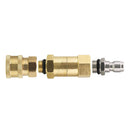 360 Degree Rotation Pivoting Coupler for Pressure Washer Nozzle 1/4'' Quick Connect 3600PSI