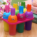 Rabbit Shape Freezer Ice Pop Maker Mold Popsicle Ice Cream Mould Treats