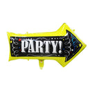 Supper Shape Chalkboard Party Arrow Jumbo Foil Balloon Party Supplies