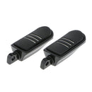 Pack of Two StreamLiner Styled Chrome Footpeg set for Harley FLH Touring Black