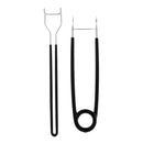 2 Pieces Fish Mouth Opener Jaw Spreader Hook Remove Saltwater Fishing Tool Set Kit