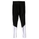 Womens Soft Comfortable Mesh Stretchy Workout Sportswear Tight Fit Yoga Running Cycling Leggings Pants White L