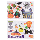 Halloween Theme Castle Pumpkin Cat Window Clings Sticker Decals Decorations