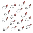 Set of 16 Flute Repair Tools Button Key Pad Indentation Clip DIY