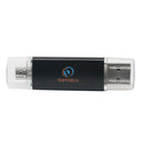 DOVEWILL 2 in 1 OTG Micro USB 2.0 Flash Pen Drive Memory Stick for Android Phone PC Black 64GB