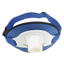 Fishig Waist Gimbal Rod Holder EVA Padded Fighting Belt Adjustable Strap