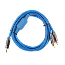 RCA Cable 3.5mm Male To 2-Male RCA Cable Splitter Audio RCA Male Cable 2m