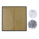 Chinese Board Game Weiqi Checkers Folding Table Magnetic Go Chess Game Set