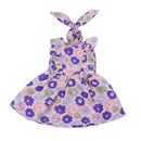 Summer Outfit Sleeveless Dress & Hair Band for 18inch American Girl Our Generation My Life Dolls Accessories Purple
