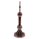 25cm Bronze World's Famous Buildings Model Statue Collectible Gift - Coffee Oriental Pearl TV Tower
