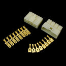 1 Set Motorcycle Car ATV Boat Male Female 8 Way Connectors 6.3mm Terminal